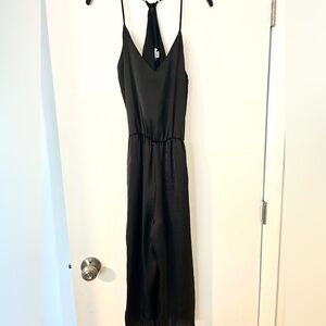 Xhilaration Black Sleeveless Jumpsuit